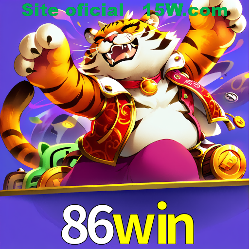 Imagem promocional da 86win mostrando a plataforma e suas vantagens